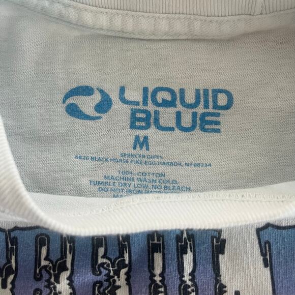 Vintage Liquid Blue 2000 Grateful Dead Banjo 1994 Fall Tour Tie Dye-Size Medium - Picture 4 of 6